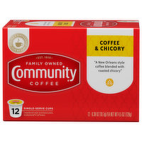 Community Coffee & Chicory Single-Serve Cups - 4.5 Ounce