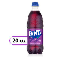 Fanta Soda, Grape Flavored - 20 Fluid ounce 