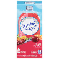 Crystal Light Drink Mix, On-The-Go Packets, Fruit Punch - 10 Each 