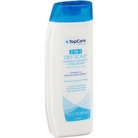 TopCare 2-In-1 Dry Scalp Dandruff Shampoo + Conditioner With Pyrithione Zinc - 14.2 Fluid ounce 