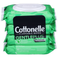 Cottonelle Wipes, Flushable, 4 Pack - 4 Each 