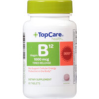 TopCare Vitamin B12, 1000 mcg, Timed Release Tablets