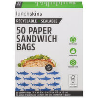 Our Family Double Zipper Resealable Storage Pint Bags - 50 ct