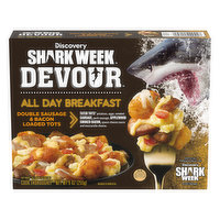Devour All Day Breakfast Double Sausage & Bacon Loaded Tots - 9 Ounce 