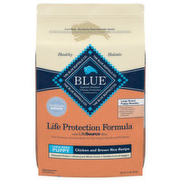 Blue Buffalo Food For Puppies, Natural, Chicken and Brown Rice Recipe, Large Breed Puppy - 15 Pound