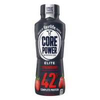 Core Power Milk Shake, Strawberry, High Protein - 14 Ounce 