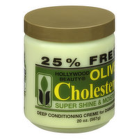 Hollywood Beauty Deep Conditioning Creme, Olive Cholesterol