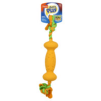 Hartz Dog Toy, Tug of Fun, Dumbbell, Bacon Scented - 1 Each