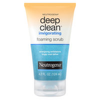 Neutrogena Foaming Scrub, Invigorating - 4.2 Fluid ounce
