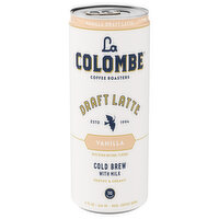 La Colombe Cold Brew, with Milk, Draft Latte, Vanilla