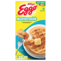 Eggo Waffles, Buttermilk - 8 Each 
