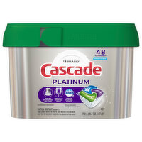 Cascade Dishwasher Detergent, Fresh Scent, ActionPacs - 48 Each 