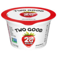 Two Good Yogurt, Lowfat, Greek, Strawberry Flavored - 5.3 Ounce 