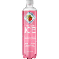 Sparkling Ice Sparkling Water, Zero Sugar, Kiwi Strawberry Flavored