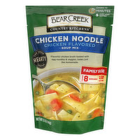 Bear Creek Country Kitchens Soup Mix, Chicken Noodle, Family Size - 9.3 Ounce 