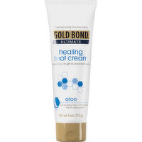 Gold Bond Foot Cream, Healing, Aloe - 4 Ounce 