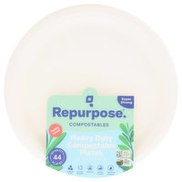 Repurpose Plates, Compostable, Heavy Duty - 44 Each 