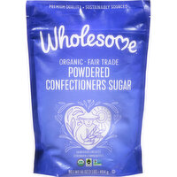 Wholesome Confectioners Sugar, Organic, Powdered - 16 Ounce 