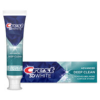 Crest 3D White Advanced Deep Clean Toothpaste - 3.3 Ounce 