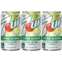 7-UP Soda, Zero Sugar, Lemon Lime