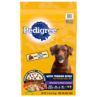 Pedigree Food for Dogs, Chicken & Steak Flavor, Adult - 14 Pound 