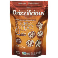 Drizzilicous Bites, Cookies & Cream - 4 Ounce 