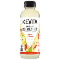 KeVita Sparkling Drink, Lemon Cayenne, Probiotic, Refresher - 15.2 Fluid ounce 