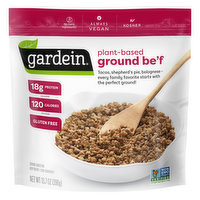 Gardein Ground Be'f, Plant-Based - 13.7 Ounce 