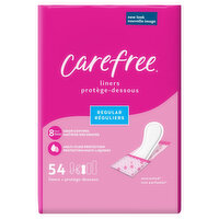 Carefree Liners, Regular, Unscented - 54 Each 