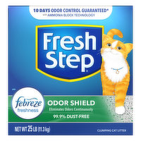 Fresh Step Clumping Cat Litter, with Febreze Freshness - 25 Pound 