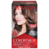 Revlon Permanent Hair Color, Light Ash Brown 50 - 1 Each 