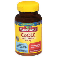 Nature Made CoQ10, Extra Strength, 400 mg, Softgels - 40 Each 