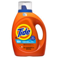 Tide Liquid Laundry Detergent, Clean Breeze, 64 loads, 84 fl oz, HE Compatible - 84 Fluid ounce 