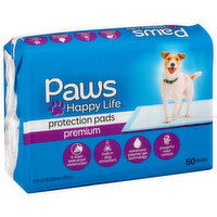Paws Happy Life Protection Pads, Premium - 50 Each 
