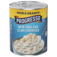 Progresso Clam Chowder, New England - 18.5 Ounce 