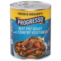 Progresso Soup, Beef Pot Roast with Country Vegetables, Rich & Hearty - 18.5 Ounce 