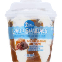 Blue Bunny Load'd Sundaes, Salted Caramel Pecan - 8.5 Ounce 