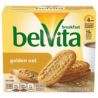 belVita Breakfast Biscuits, Golden Oat - 5 Each