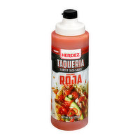 Herdez Taco Sauce, Street, Original Roja, Medium - 9 Ounce 