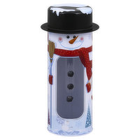 Tin Box Tin, Tall Snowman with Hat - 1 Each 
