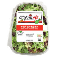 Organicgirl Spring Mix, Baby - 5 Ounce 