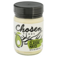 Chosen Foods Mayo, Classic - 12 Ounce 