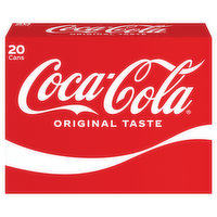 Coca-Cola Cola, 20 Cans - 20 Each 