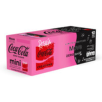 Coca-Cola Zero Sugar  Move Mini Soda Pop Soft Drink - 10 Each 