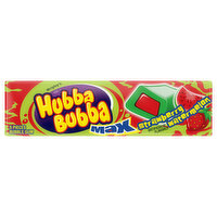 Hubba Bubba Max Bubble Gum, Strawberry Watermelon - 5 Each 