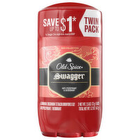 Old Spice Anti-Perspirant & Deodorant, Swagger, Twin Pack