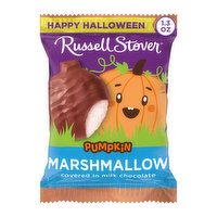 Russell Stover Pumpkin, Marshmallow, Happy Halloween - 1.3 Ounce 