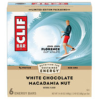 Clif White Chocolate Macadamia Nut Energy Bars - 14.4 Ounce 