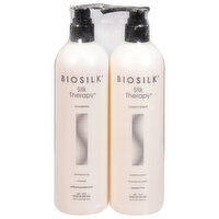 BioSilk Shampoo & Conditioner, Twin Duo - 2 Each 