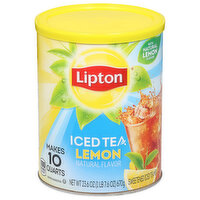 Lipton Iced Tea, Lemon - 23.6 Ounce 